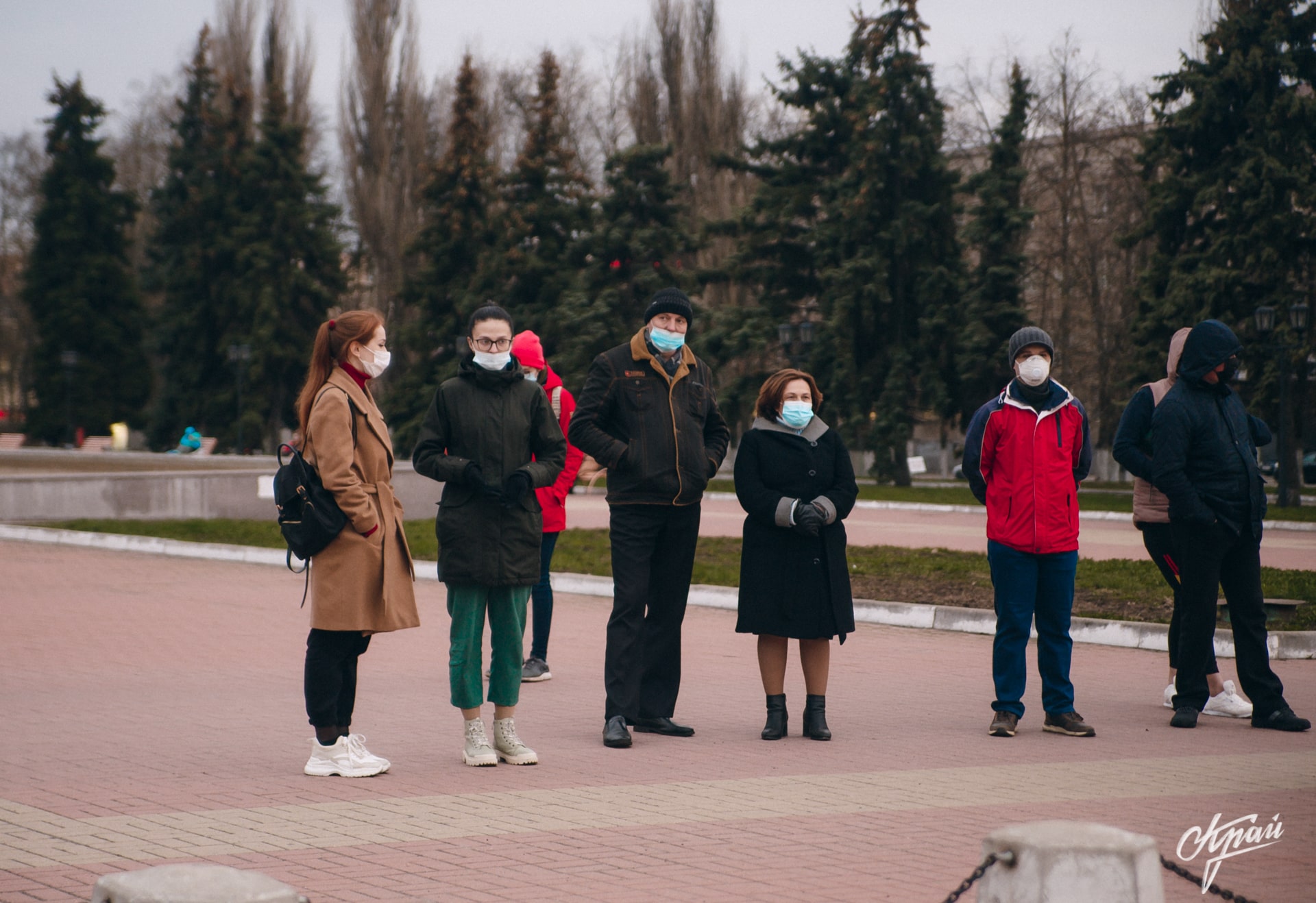 митинг сторонников Навального Курск