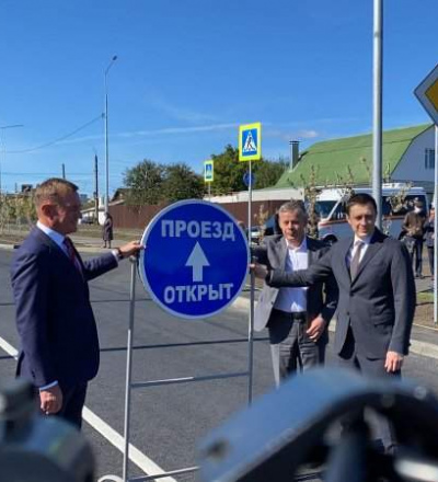 В Курске открыли участок на Бойцов 9-й Дивизии после реконструкции, но без проблем не обошлось