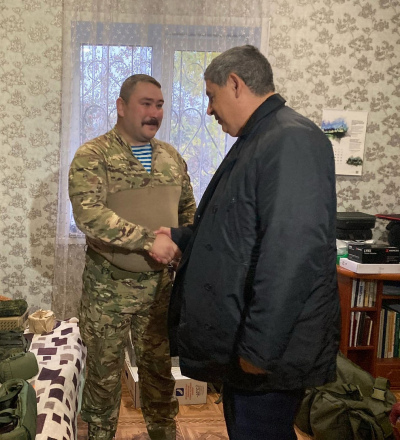 Курский мельник Сергей Ешин отправляется участвовать в СВО добровольцем