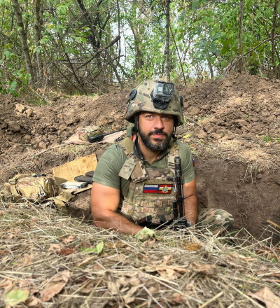 Доброволец-депутат Дмитрий Гулиев вернулся из Украины в Курск