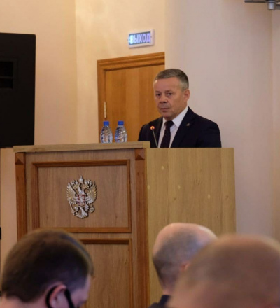 Мэр Курска отчитался о проделанной за год работе перед депутатами КГС