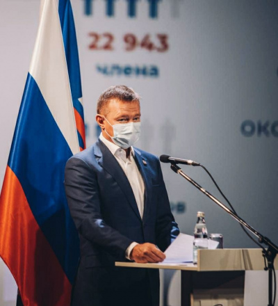 Губернатор Роман Старовойт переизбран секретарём курского отделения «Единой России»
