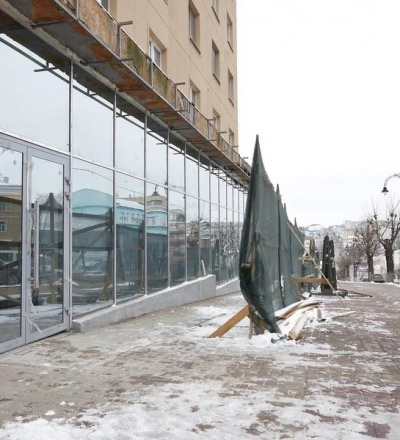 В центре Курска завершают реконструкцию концертно-творческого центра «Звёздный»