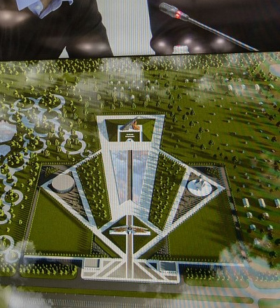 В Курской области на месте строительства мемориального комплекса «Курская битва» начались работы