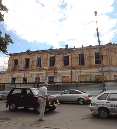 В Курске участок под снесённой бывшей Георгиевской аптекой изымут для муниципальных нужд