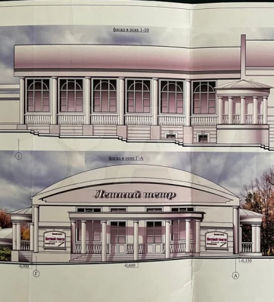 В Первомайском парке Курска за 60 млн рублей продаётся недостроенное здание летнего театра