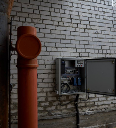 В Курске завершили реконструкцию КНС на проспекте Дружбы, 19А