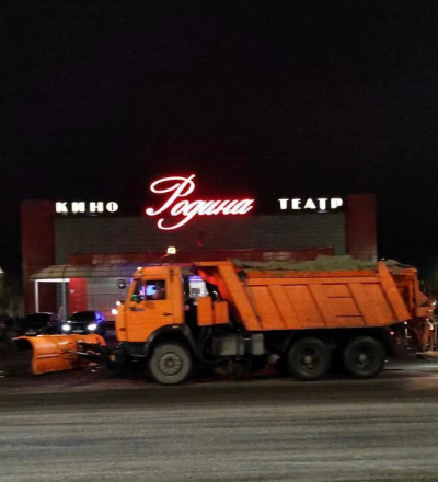 В Курске устраняют последствия ледяного дождя