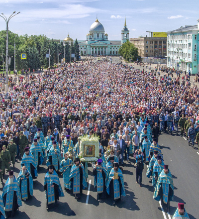 В Курске 24 июня состоится Крестный ход с перекрытием движения в центре